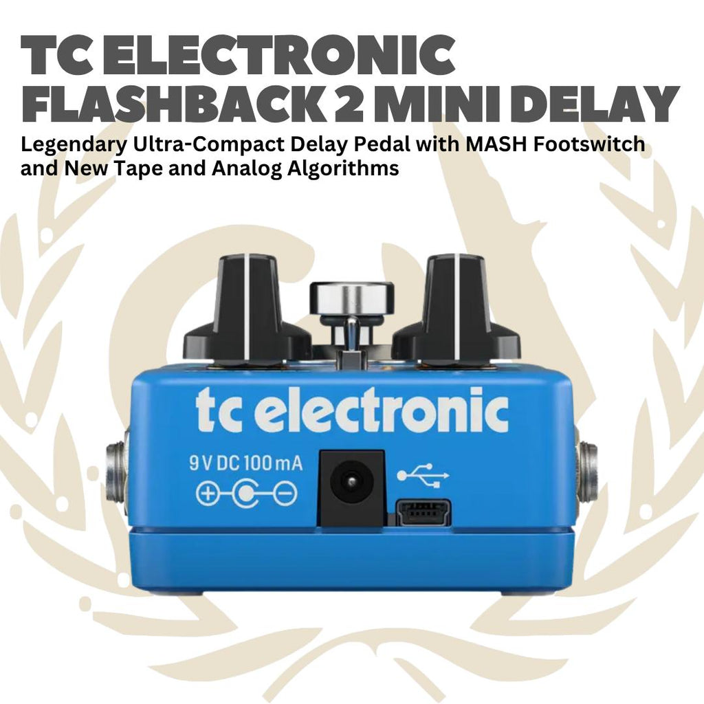 TC Electronic Flashback 2 Mini Delay - Efek Gitar Bass Pedal