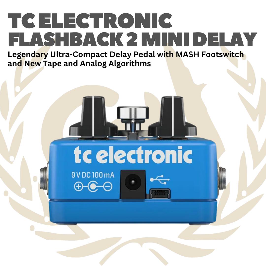 TC Electronic Flashback 2 Mini Delay - Efek Gitar Bass Pedal
