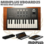 MIDIPLUS VBOARD25 Wireless Bluetooth Midi Controller | V Board 25