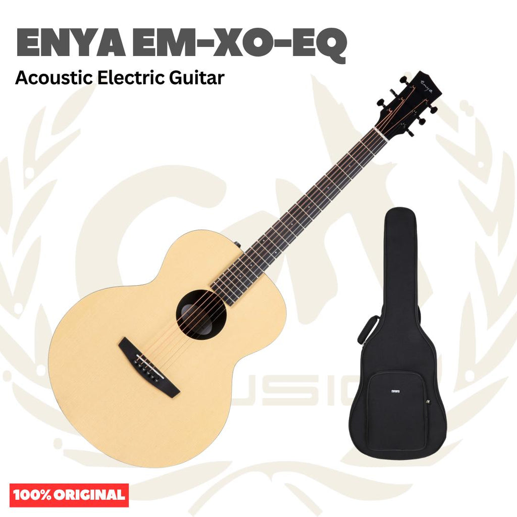 Enya EM-XO-EQ Acoustic Electric Guitar - Gitar Akustik Elektrik EMXO