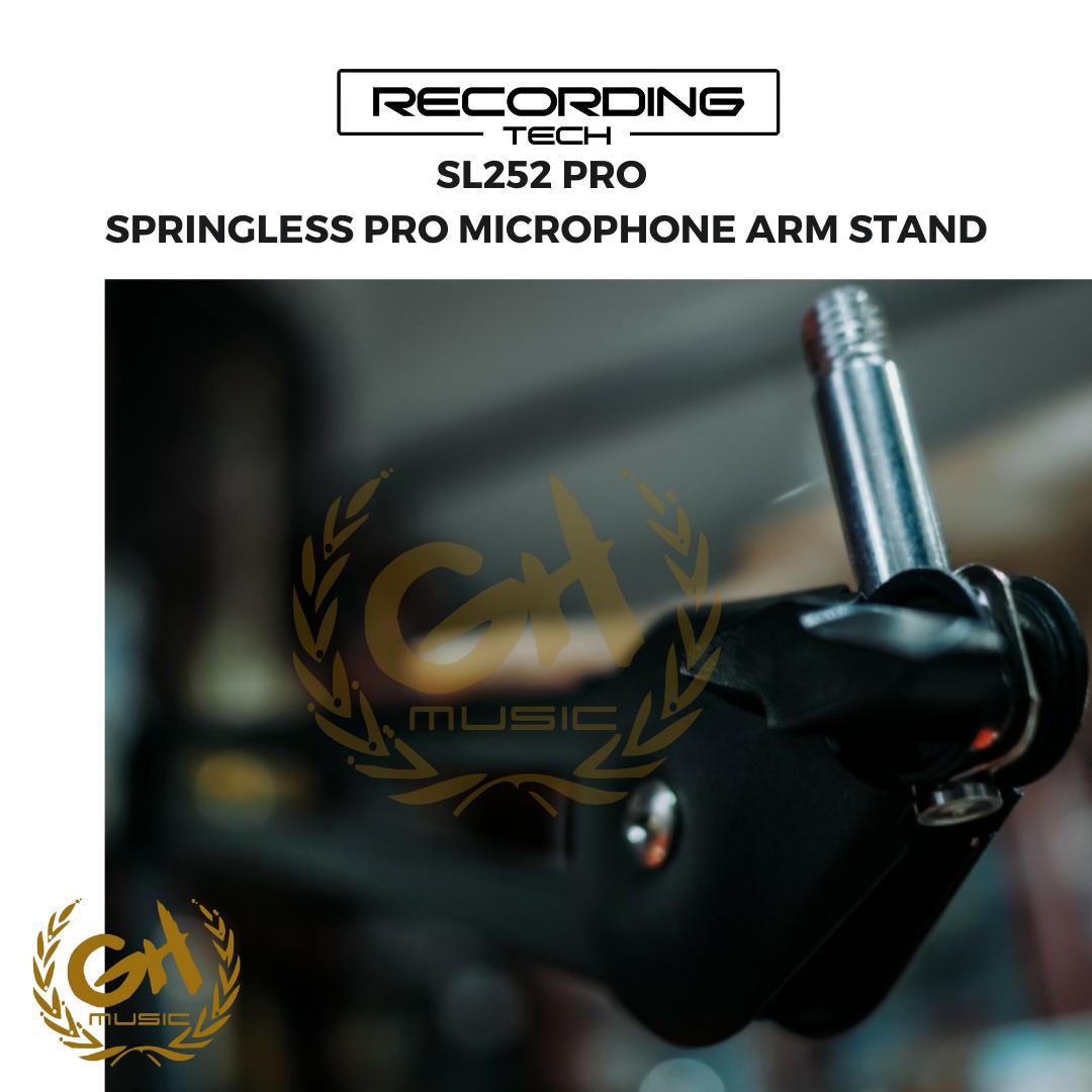 SPRINGLESS PRO MICROPHONE ARM STAND BROADCAST PODCAST RECORDING ZOOM