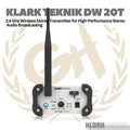 Klark Teknik DW 20T 2.4 Ghz Wireless Stereo Transmitter Audio Broadcasting