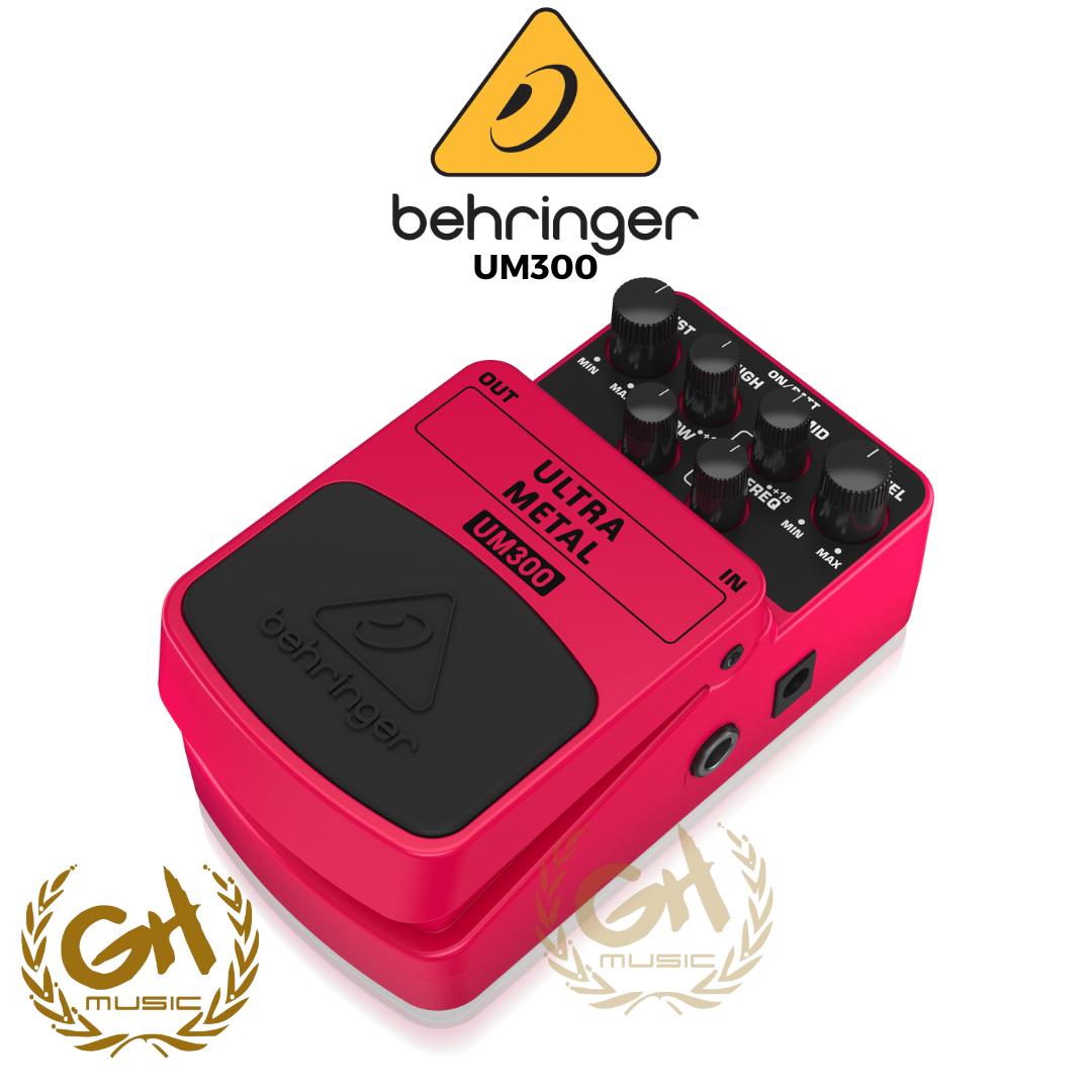 BEHRINGER UM300 - Pedal Efek Gitar Ultra Metal 3 Band EQ UM-300 Original