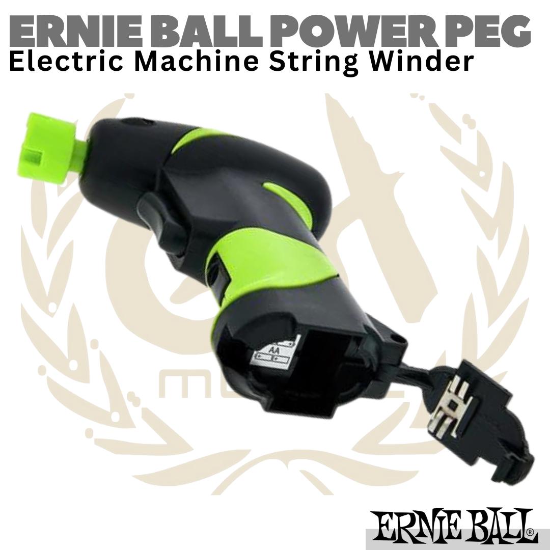 Ernie Ball Power Peg Winder | Pemutar Senar String Elektrik Baterai