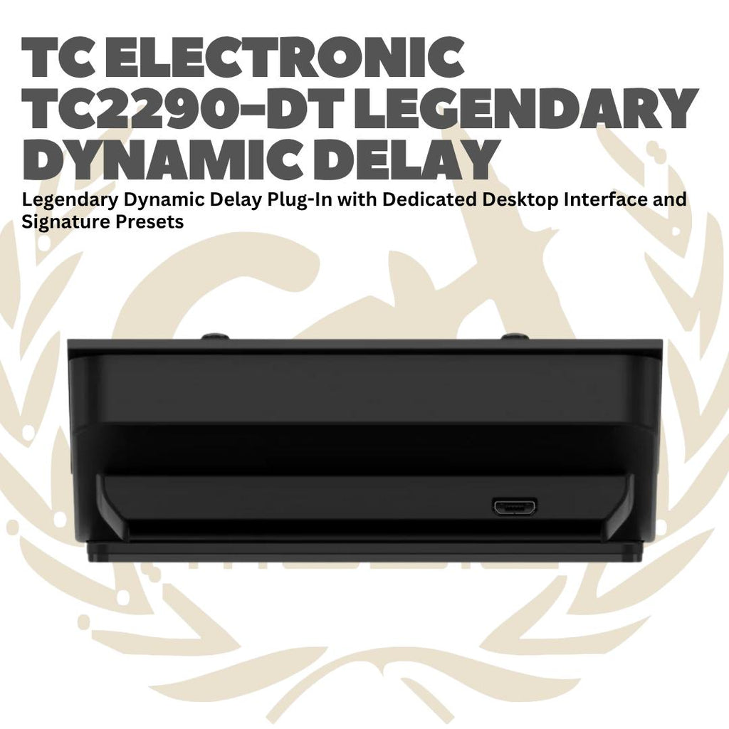 TC Electronic TC2290-DT Legendary Dynamic Delay - TC2290DT Plug in Efek Rekaman Recording Delay Interface TC2290 DT