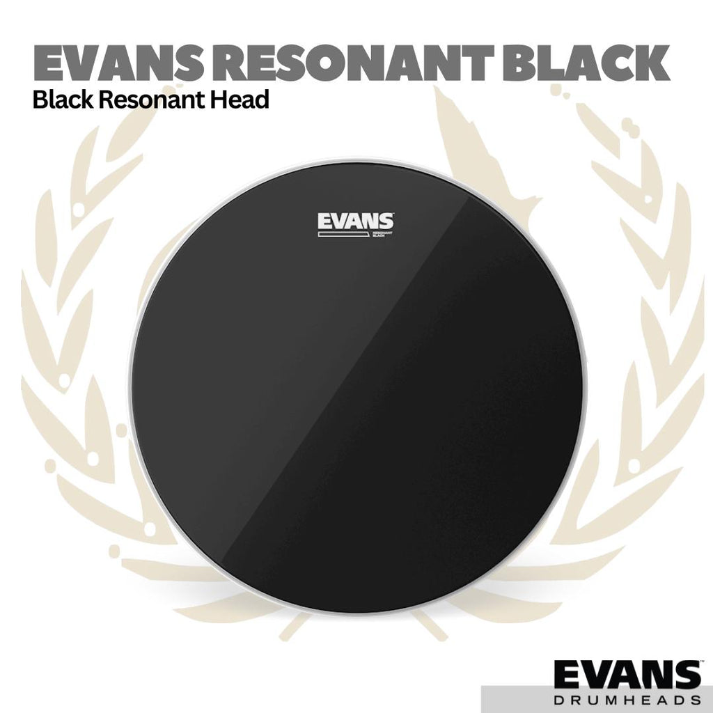 Evans Resonant Black Drum Head - Membran Drum