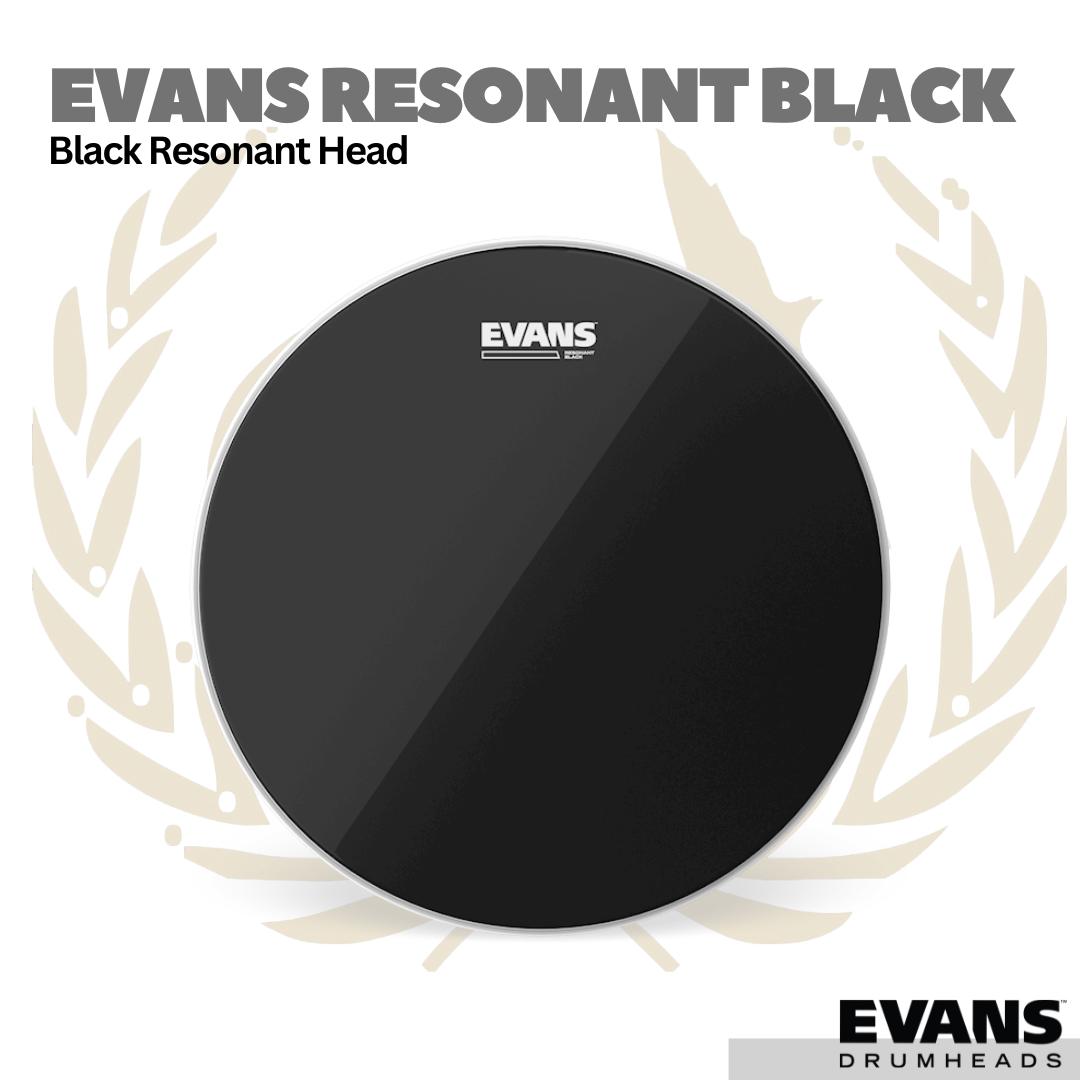 Evans Resonant Black Drum Head - Membran Drum