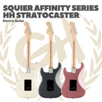 SQUIER AFFINITY SERIES HH STRATOCASTER ELECTRIC GUITAR - GITAR LISTRIK ELEKTRIK ORIGINAL