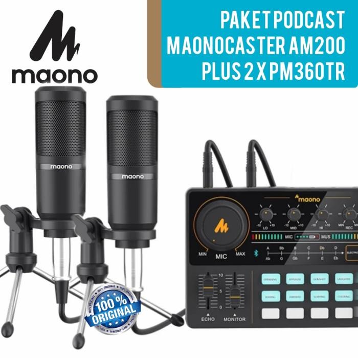 MAONOCASTER AM200 PLUS MICROPHONE MAONO PM360TR
