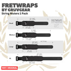 Fretwraps By Gruvgear String Muters 1 Pack - String Muter | FW-1PK-LG