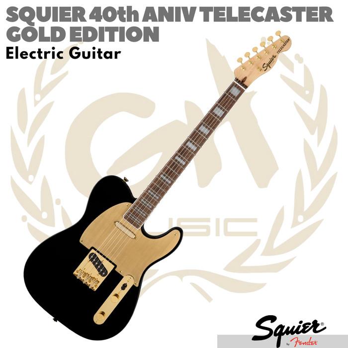 SQUIER TELECASTER Gold Edition 40th Anniversary | Gitar Elektrik