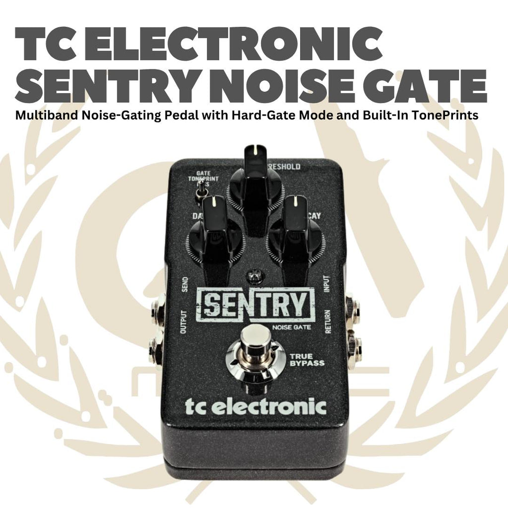 TC Electronic Sentry Noise Gate - Efek Gitar Bass Pedal