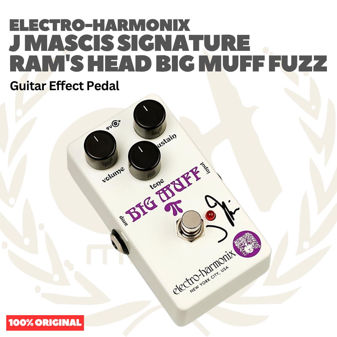 Electro-Harmonix J Mascis Signature Ram's Head Big Muff Fuzz Guitar Pedal - Efek Pedal Gitar