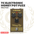 TC Electronic Honey Pot Fuzz Vintage-Flavored Fuzz Pedal with Massive Wall of Tones and Miles of Sustain Effect Pedal - Efek Pedal Gitar