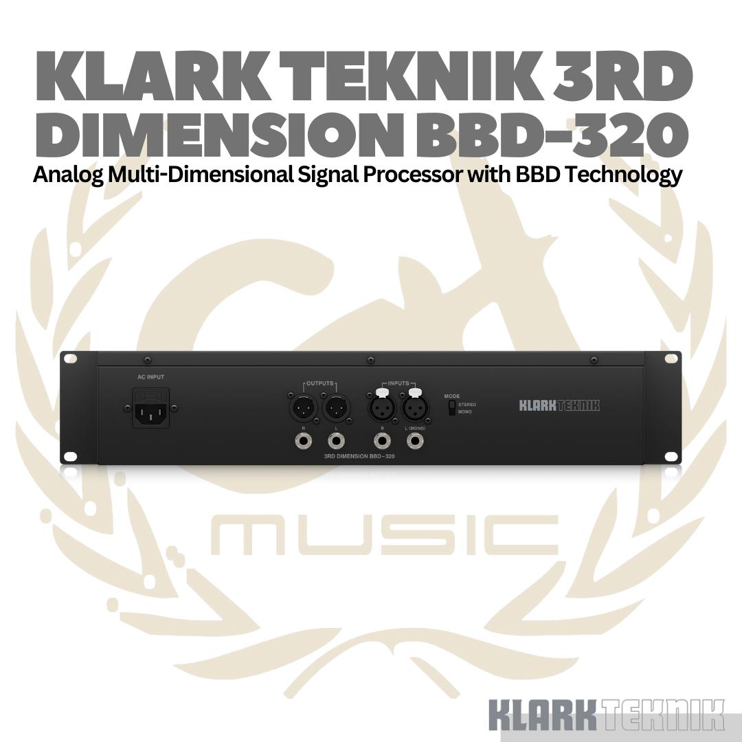 Klark Teknik 3rd Dimension BBD-320 Analog Multi-Dimensional Signal Processor