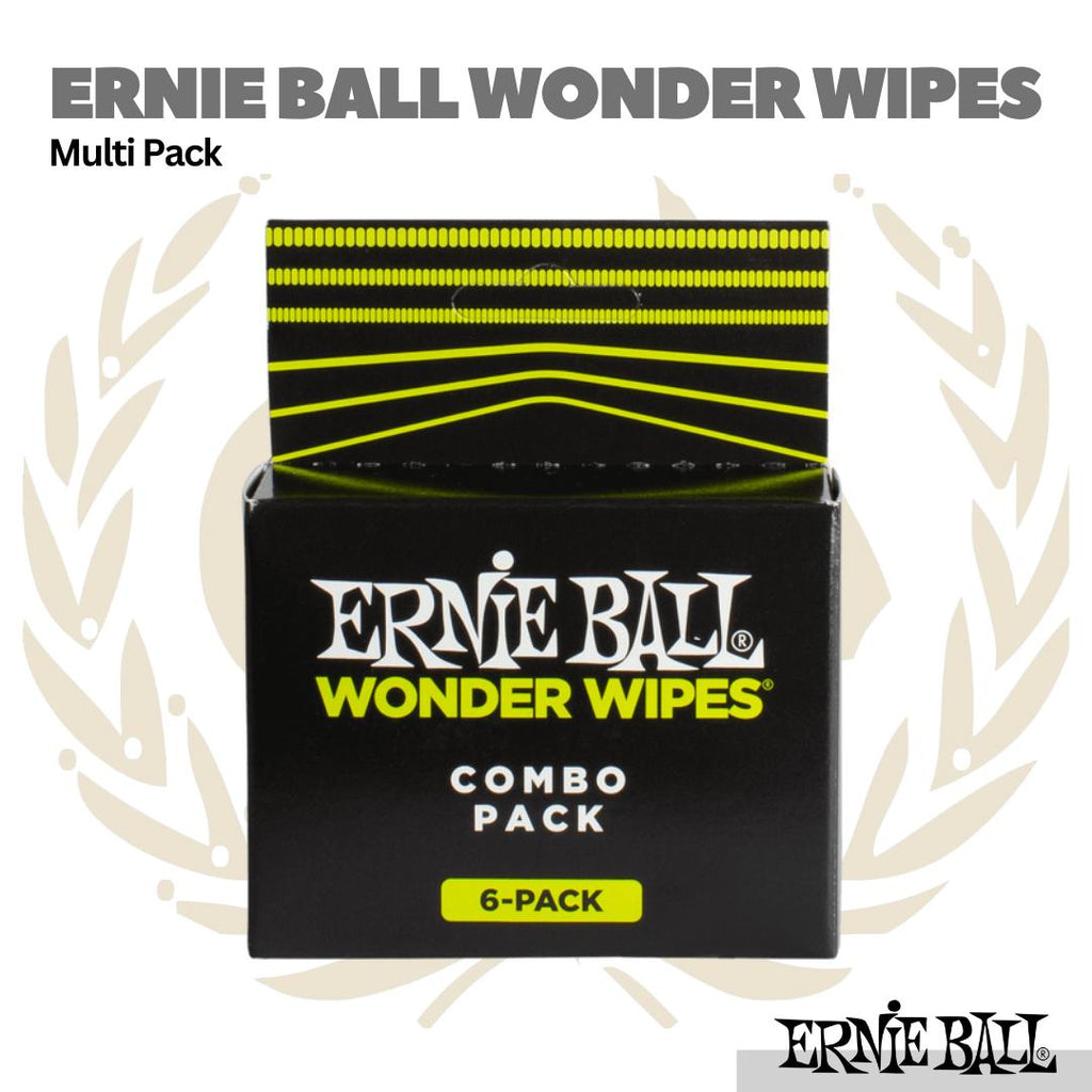 Ernie Ball Wonder Wipes Multi-Pack