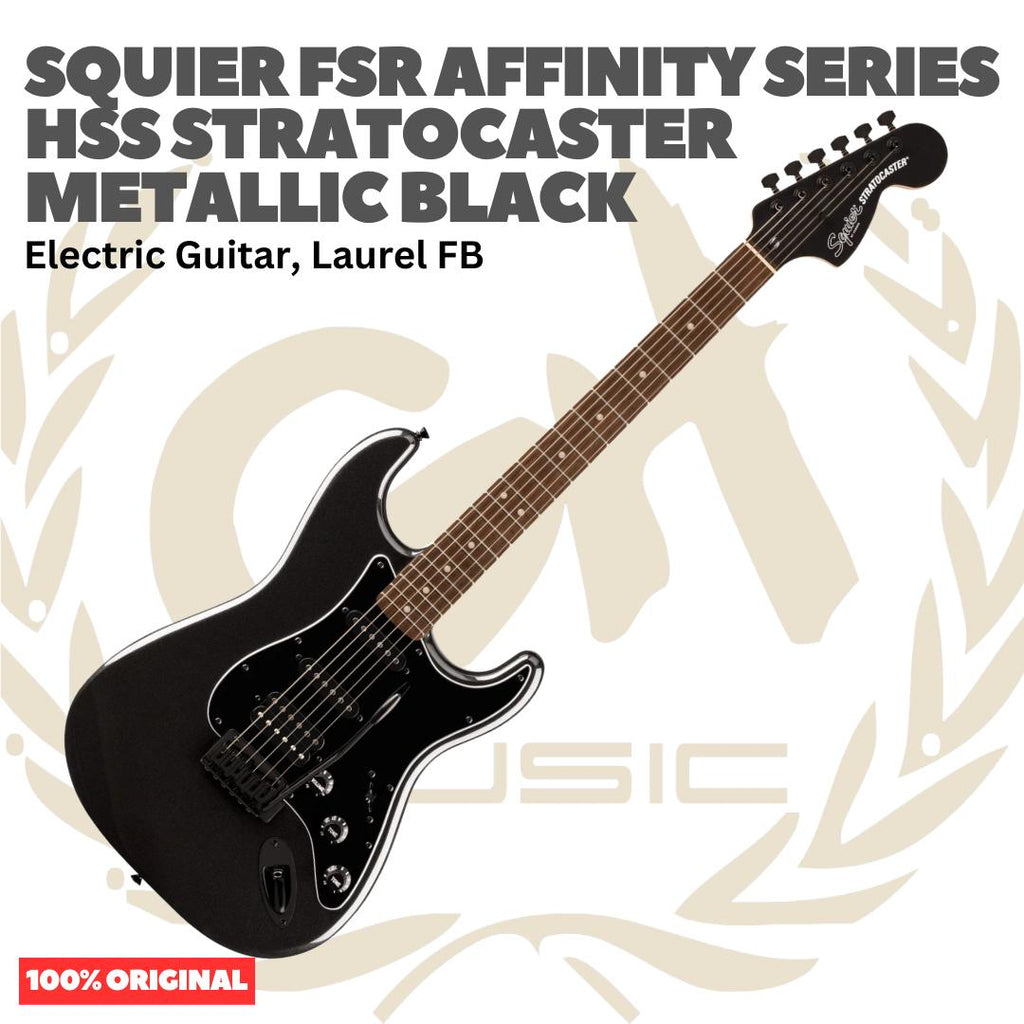 Squier FSR Affinity Series Stratocaster HSS Electric Guitar - Gitar Listrik Elektrik Original Asli