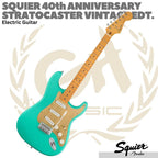Squier 40th Anniversary Stratocaster Vintage Edition Electric Guitar