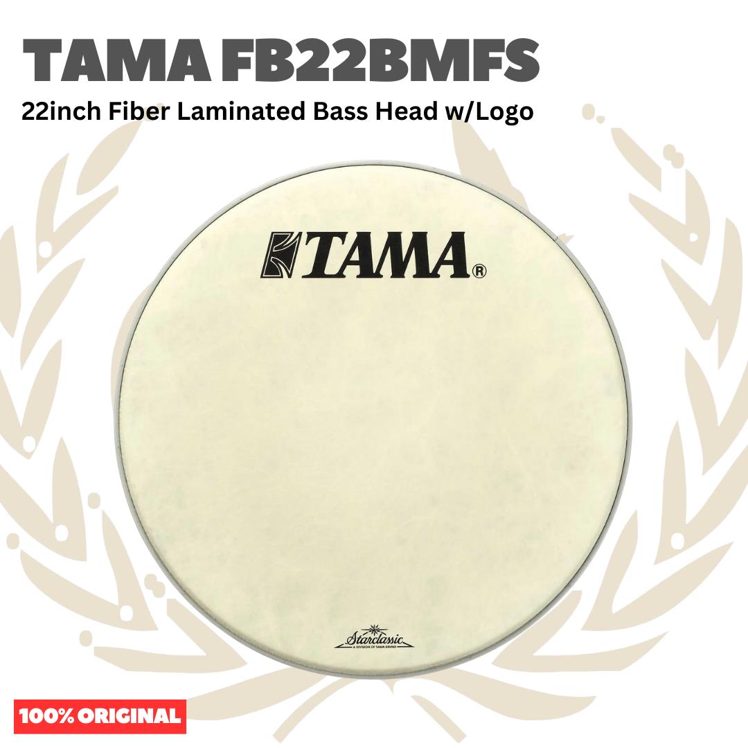 TAMA FB-BMFS Fiber Laminated Bass Head w/Logo - Membran Bass Drum
