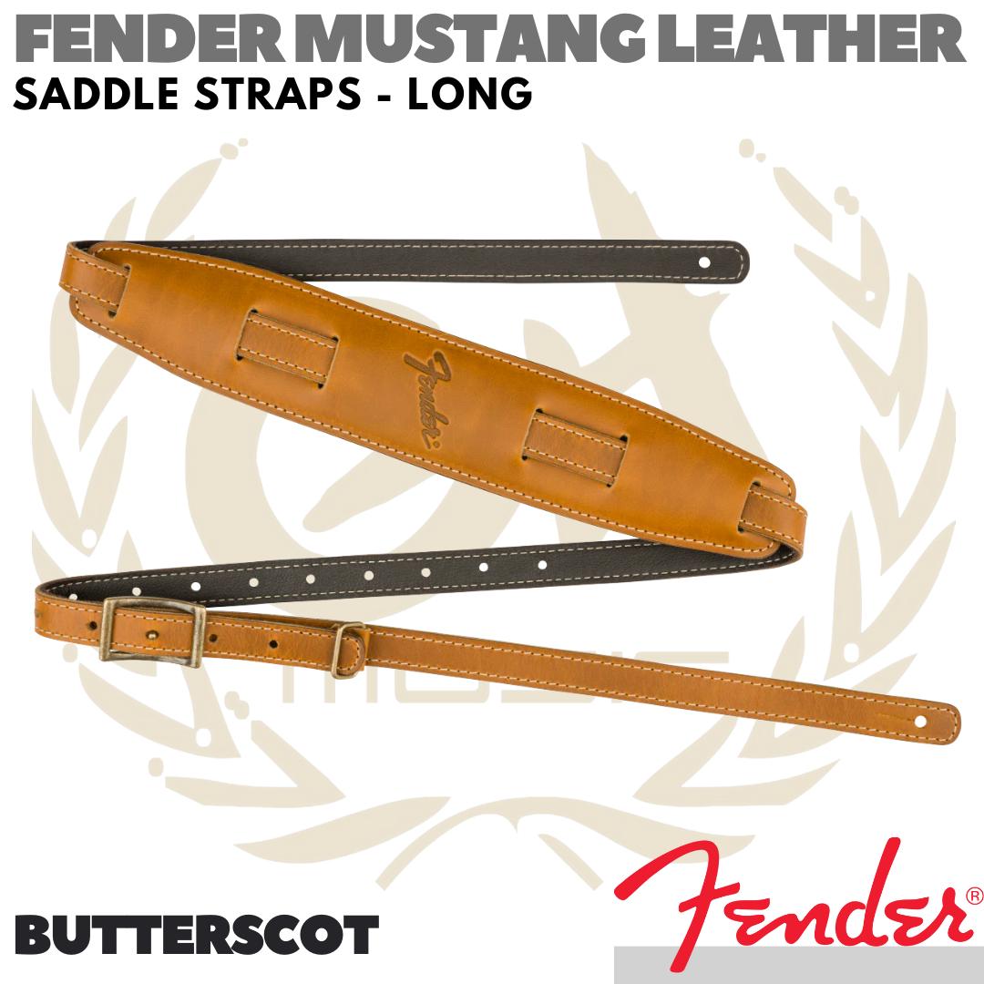 FENDER Mustang Saddle Guitar Strap | Tali Gitar - LONG