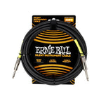 Ernie Ball Classic Silent Plug Straight to Straight Instrument Cable - Kabel Jack Gitar Bass Noiseless