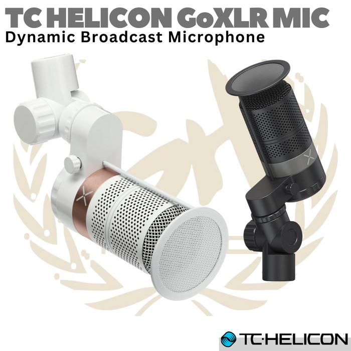 TC HELICON GoXLR MIC Dynamic Broadcast Microphone | Go XLR podcast