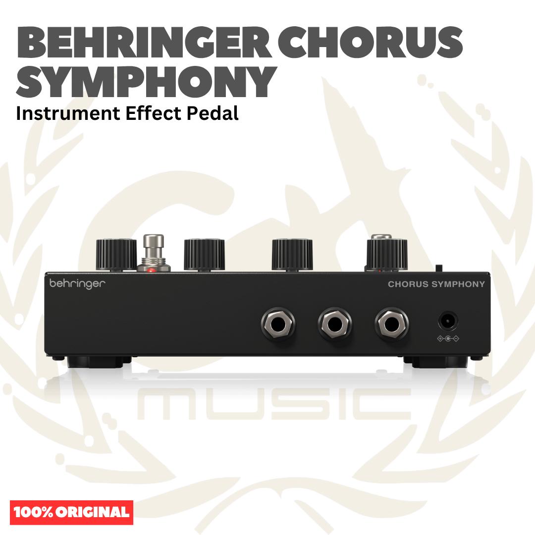 Behringer Chorus Symphony Instrument Effect Pedal - Efek Pedal Audio Instrumen