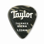 Taylor Premium DarkTone 351 Thermex Ultra Picks, Black Onyx 6-Pack - Pick Gitar Bass