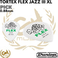 JIM DUNLOP Tortex Flex Jazz III XL Pick - Pick Gitar