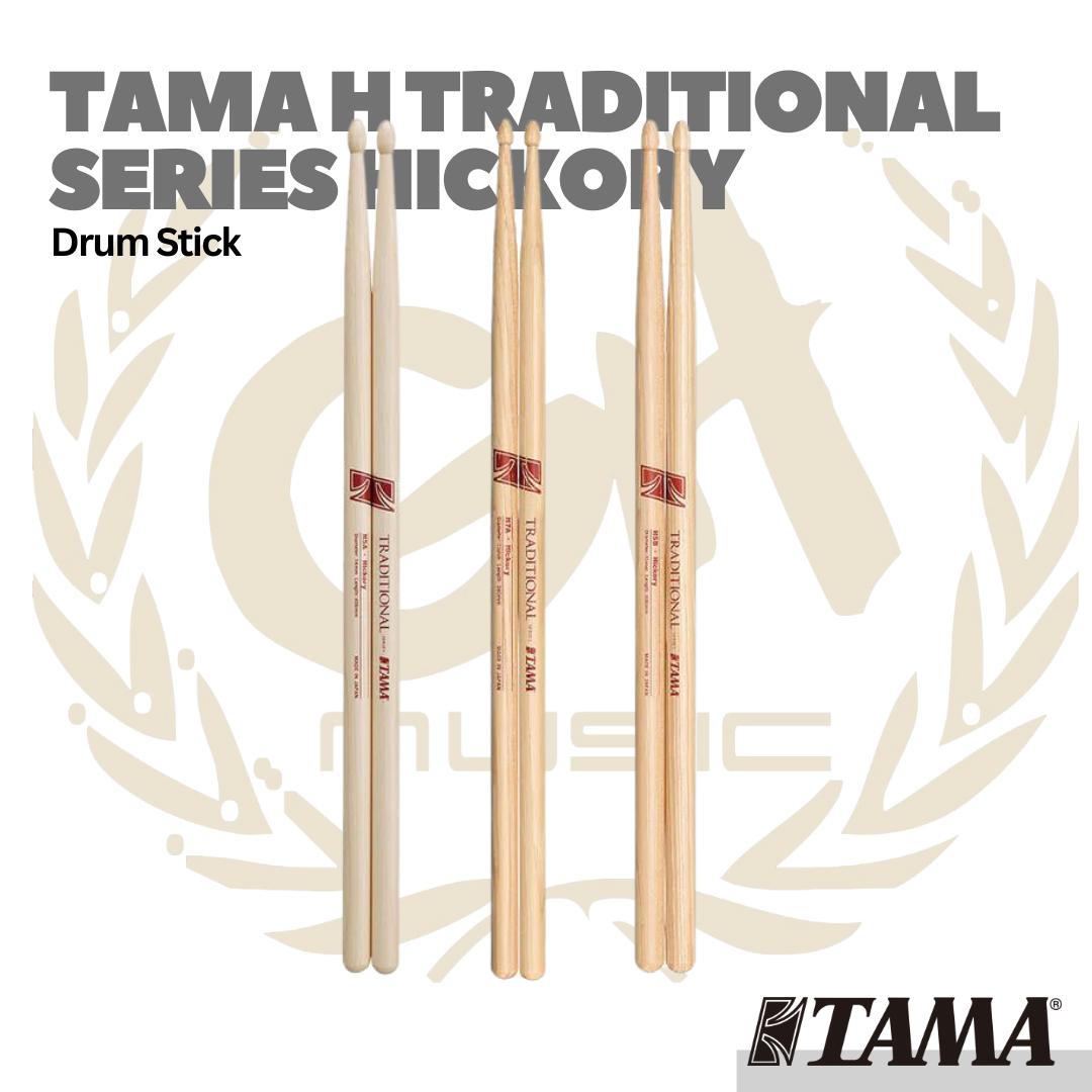 TAMA H Series Traditional Hickory Drum Stick - Stik Drum