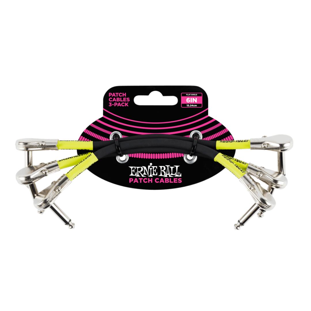 ERNIE BALL Patch Cable 6 inch Flat Angle to Flat Angle | Kabel Jumper