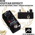 FLAMMA FC19 Black Dist - Warm, Sweet, Vintage Distortion - Efek Gitar