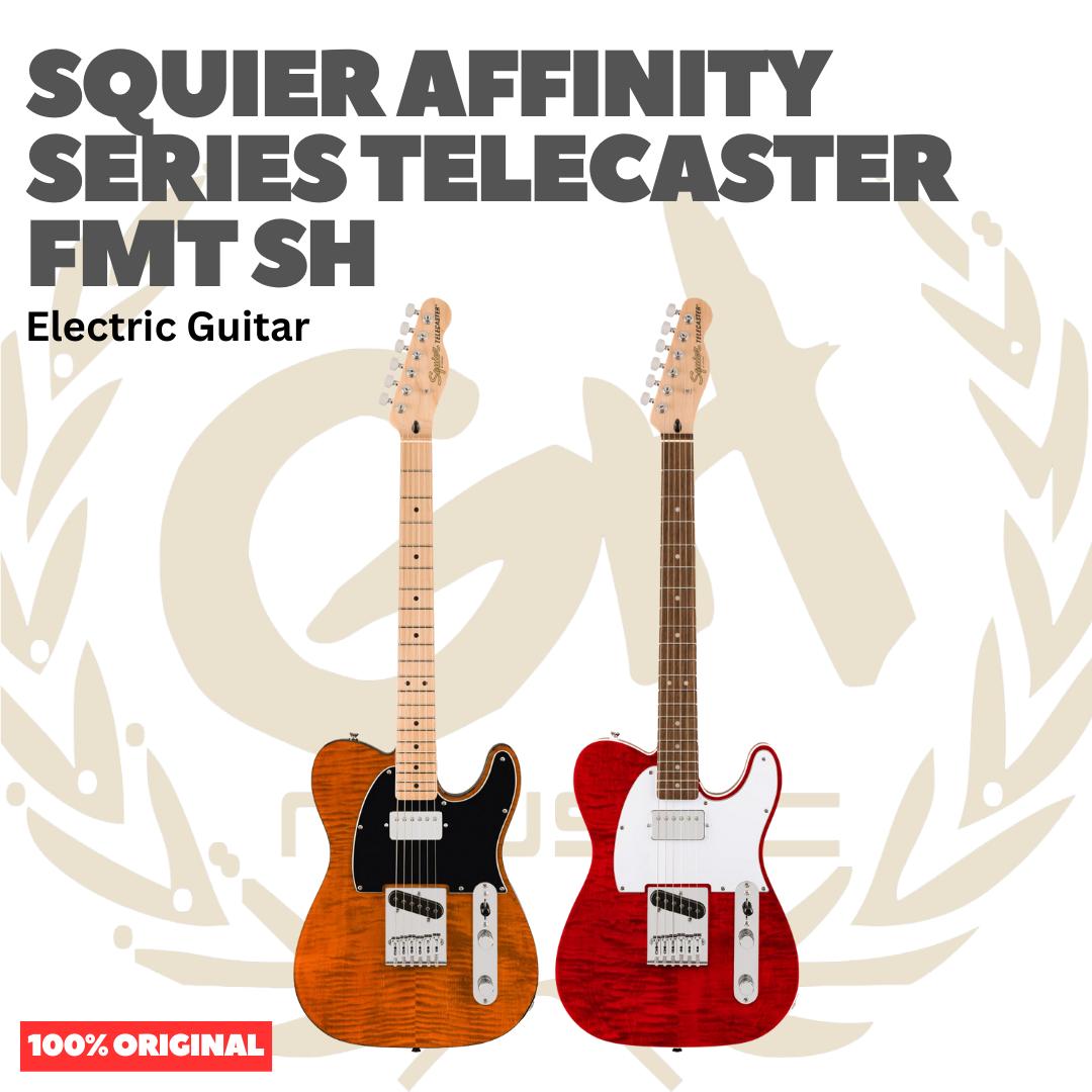 SQUIER Affinity Series Telecaster FMT SH Electric Guitar - Gitar Listrik Elektrik Flame Maple Top Original Asli