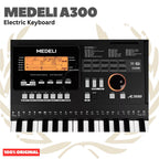 MEDELI A300 61-Keys Electric Keyboard Portable - A 300 Keyboard Original Asli