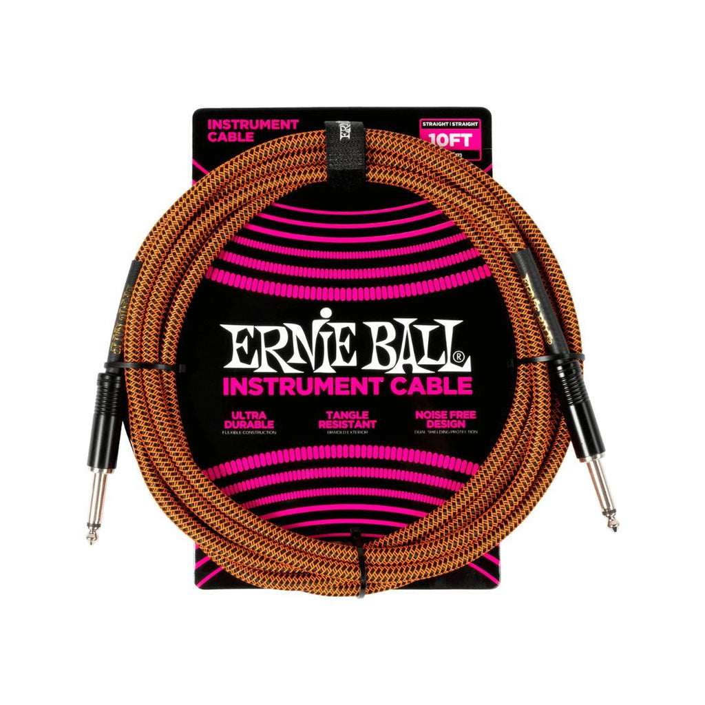 ERNIE BALL Braided Straight to Straight Instrument Kabel Jack