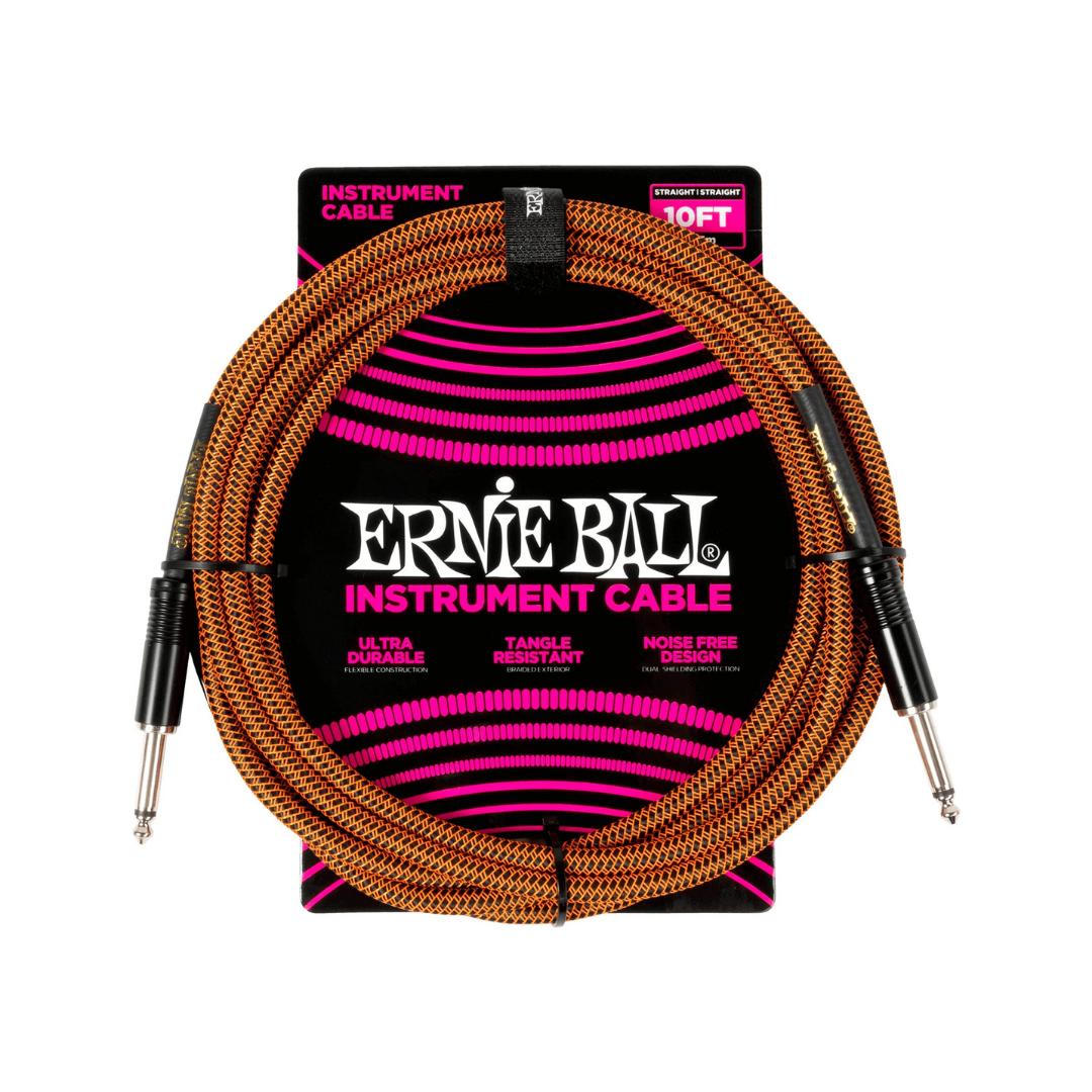 ERNIE BALL Braided Straight to Straight Instrument Kabel Jack