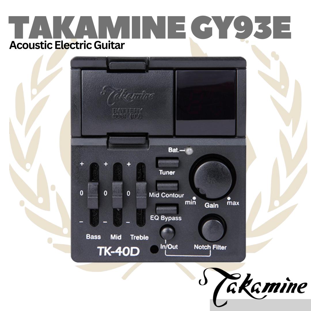 Takamine GY93E Acoustic Electric Guitar - Gitar Akustik Elektrik