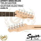 Squier Affinity Series Telecaster Deluxe Electric Guitar, Laurel FB - Gitar Elektrik