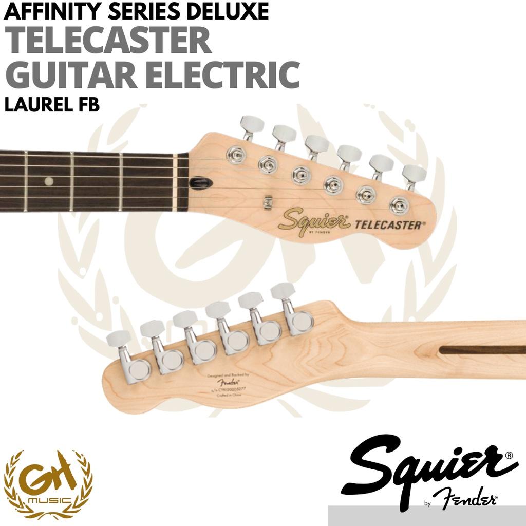 Squier Affinity Series Telecaster Deluxe Electric Guitar, Laurel FB - Gitar Elektrik