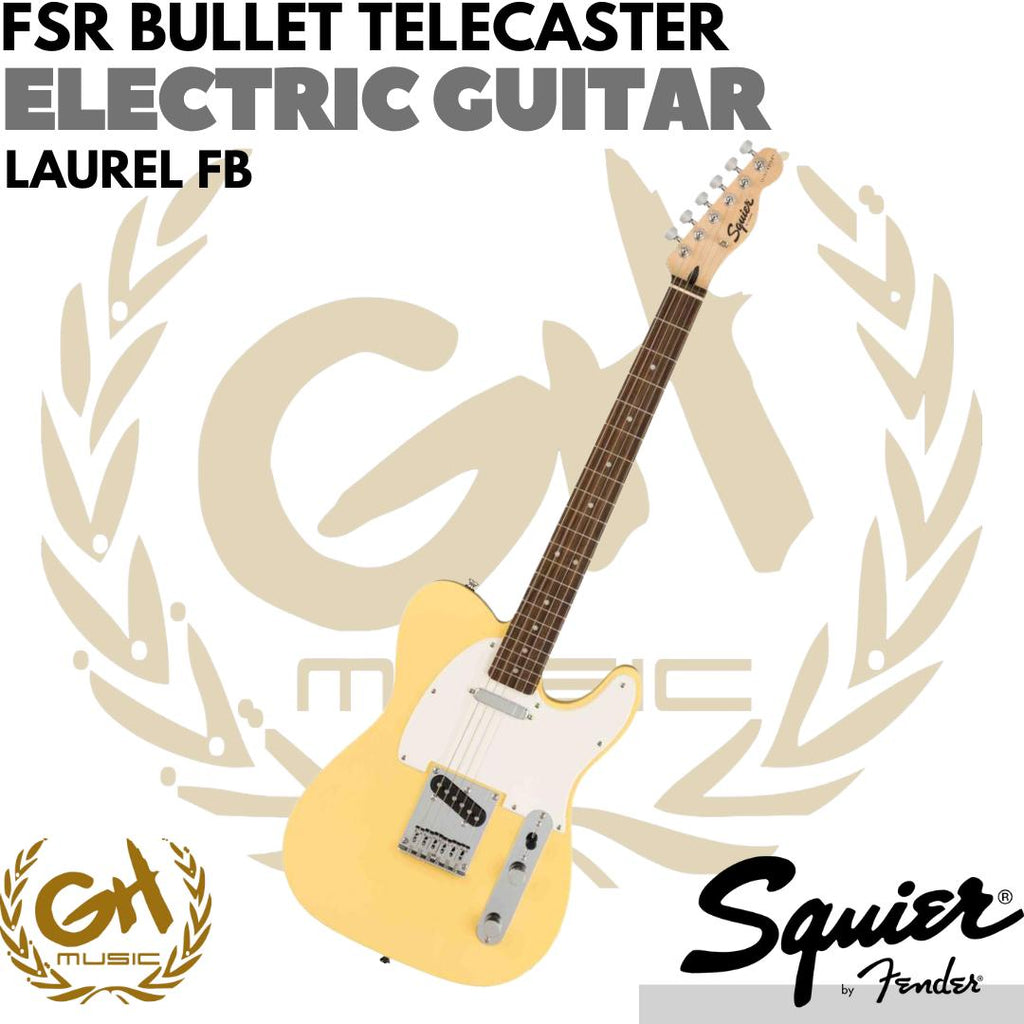 Squier FSR Bullet Telecaster Electric Guitar, LaurelFB - Gitar listrik