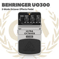 Behringer UO300 3-Mode Octaver Effects Pedal - Efek Pedal UO 300 | UO-300