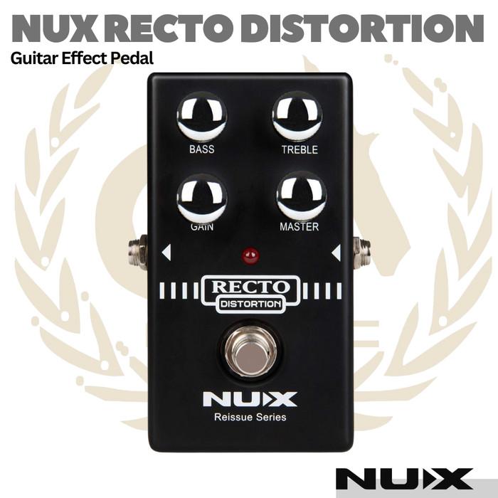 NUX RECTO Distortion Guitar Effect Pedal - Efek REC TO Gitar