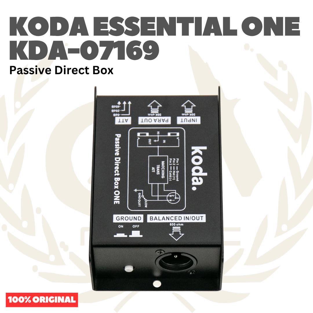 Koda Essential KDA-07169 Passive Direct Box ONE - DI Box Pasif