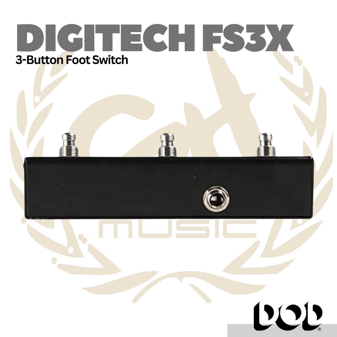 DigiTech FS3X 3-button Foot Switch