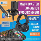 MAONOCASTER AU-AM100, MAONO PM500, MH601 - PODCAST, RECORDING 1 ORANG