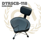Kursi Drum DTRSCB-118 Drum Throne with Back Rest | Bangku Drum Senderan Sandaran DTRSCB118