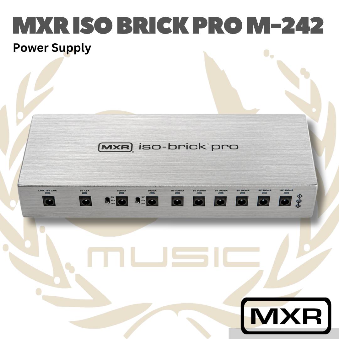 MXR ISO Brick Pro Power Supply Pro-US M-242 - Jim Dunlop Adaptor Efek Gitar M242