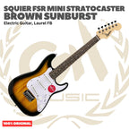 SQUIER FSR MINI STRATOCASTER ELECTRIC GUITAR - GITAR LISTRIK ELEKTRIK ORIGINAL