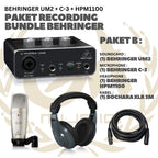 PAKET RECORDING BUNDLE BEHRINGER - PAKET REKAMAN ALL BEHRINGER