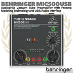 BEHRINGER TUBE ULTRAGAIN MIC500USB Preamp Audio interface | Soundcard